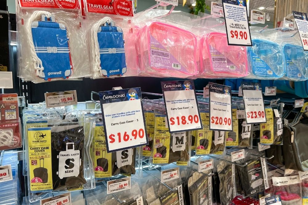 Find lots of travel and travel-sized items, perfect for travellers who are finding something to bring on board, or for their travel adventure. 